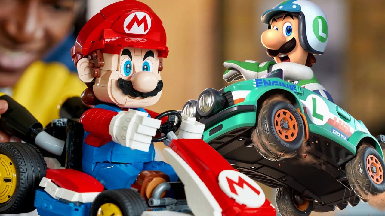 LEGO and Nintendo Tease Luigi Mario Kart Set for Adult Collectors - Nintendo News Article