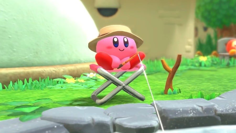 Kirby Fishing