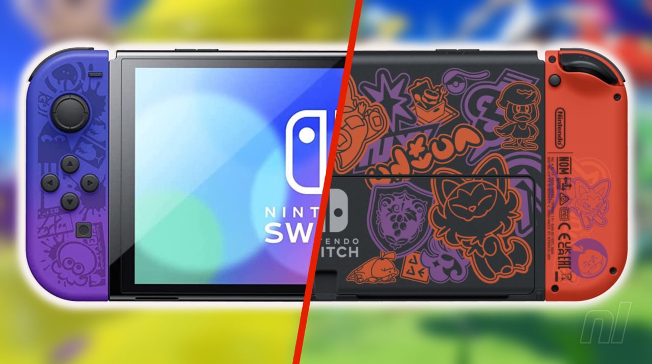 Nintendo Switch OLED Model: Pokemon Scarlet & Violet Edition Japanese 