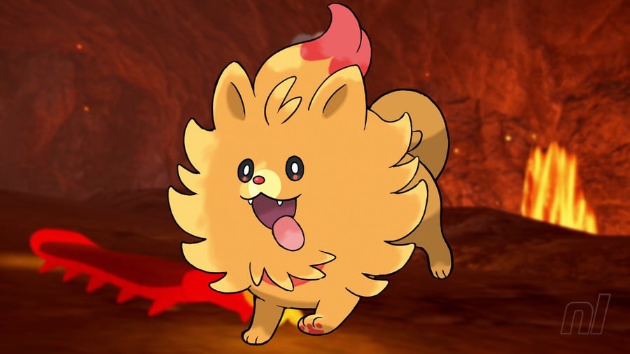 What's the correct name for the Winds & Waves Fire Type starter, first revealed in the February Pokémon Presents?