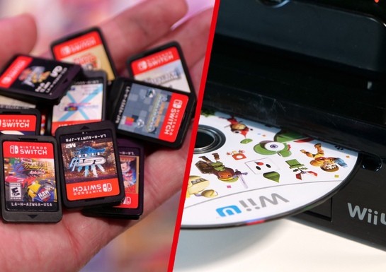 Wii U Owner's Son Stuffs A Bunch Of Switch Carts Into The Disc Drive