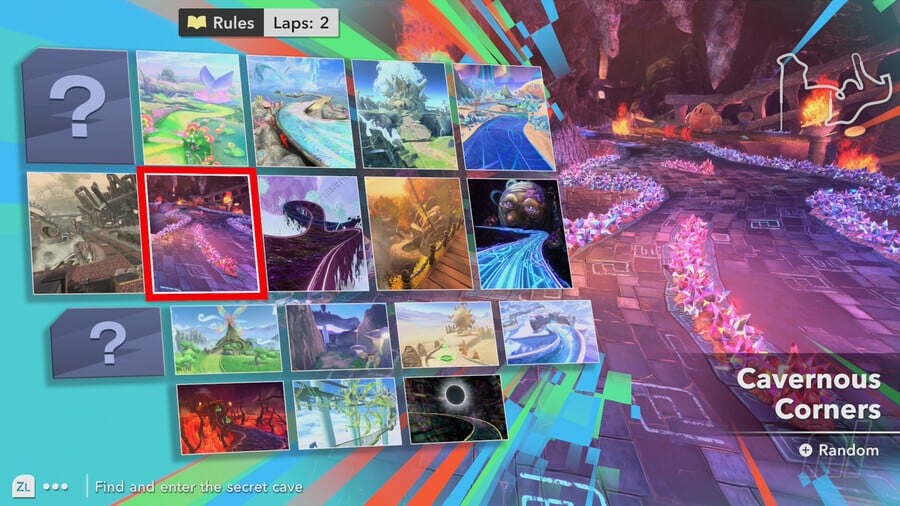 Kirby Air Riders Air Ride Track