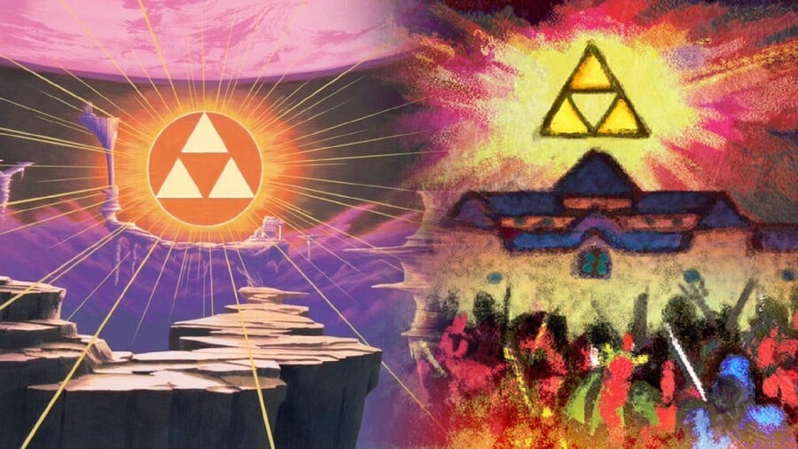 ALTTP and ALBW: The Sacred Triangle(s)