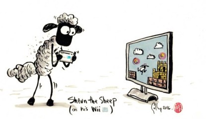 Create A Shaun The Sheep Themed Level In Super Mario Maker, Win Original Artwork