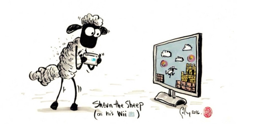 Super Mario Maker x Shaun the Sheep