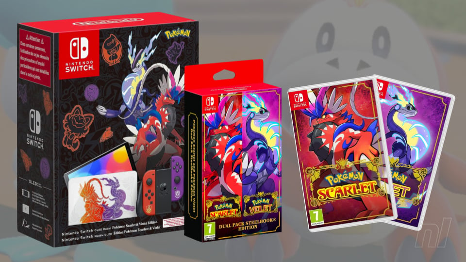  Pokémon Scarlet & Pokémon Violet Double Pack - Nintendo Switch  : Nintendo of America: Everything Else