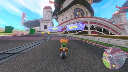 Peach Stadium Free Roam Mirror Mode Unlock Mario Kart World