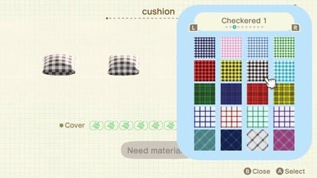 Checkered 1 patterns