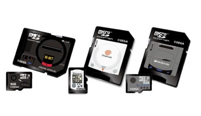 Store Your Switch Games On These Lovely Sega-Inspired MicroSD Cards