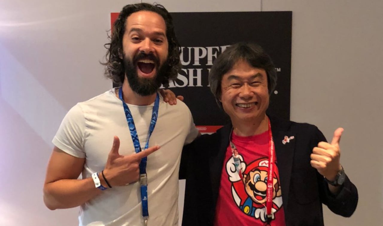 Naughty Dog's Vice President Met Up With Shigeru Miyamoto At E3