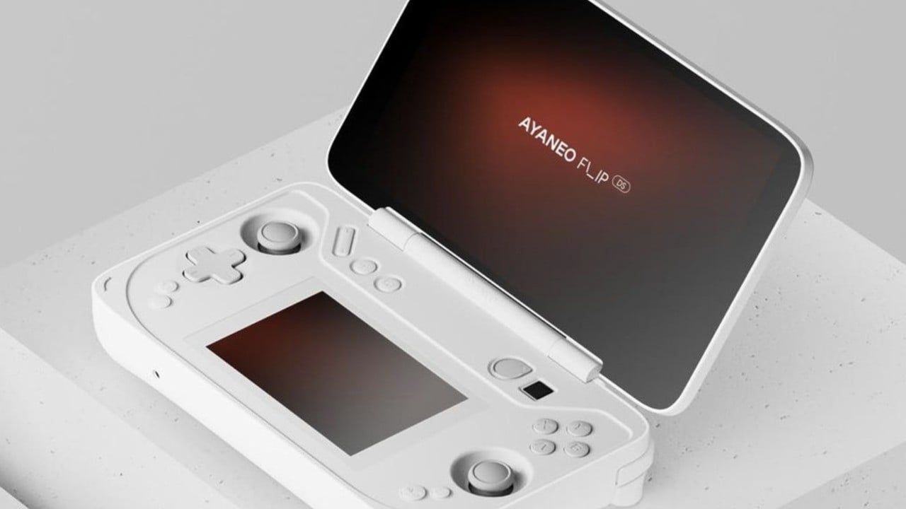يبدو جهاز Ayaneo الجديد وكأنه خليفة Nintendo DS لعام 2023