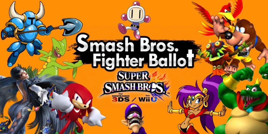 Smash Bros Fighter Ballot