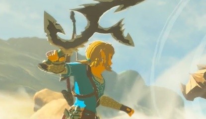 This Golden Lynel Never Stood A Chance Against Link's Breath Of The Wild Boomerang Attack