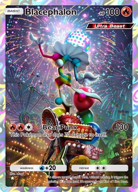 Blacephalon TCG Pocket Card