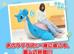 Jump Aboard This Enormous 'Absolutely Ridable Lapras' Pokémon Toy