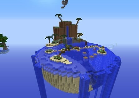 Super Mario Galaxy x Minecraft
