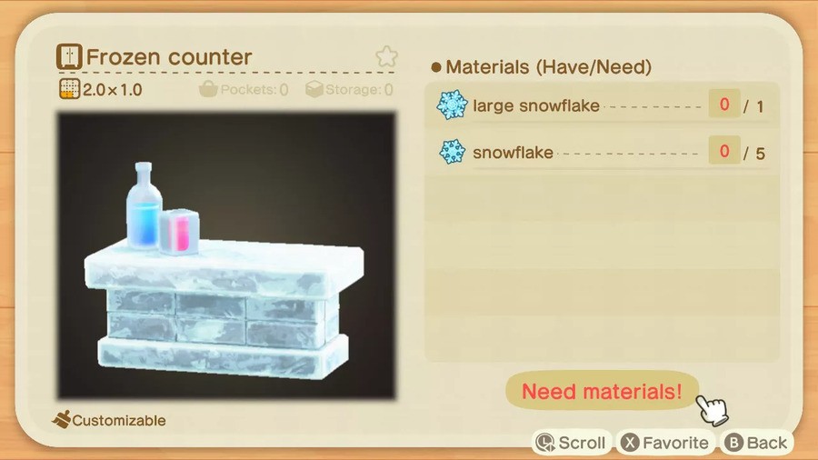 Frozen Counter