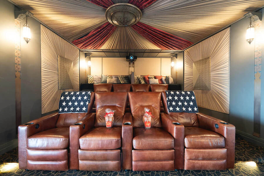 Team 33 has a house for its stars, including a cinema - but Joseph Deen won't be living there