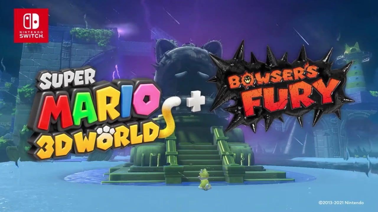 Super Mario 3D World + Fury World Switch Japan Game In Multi