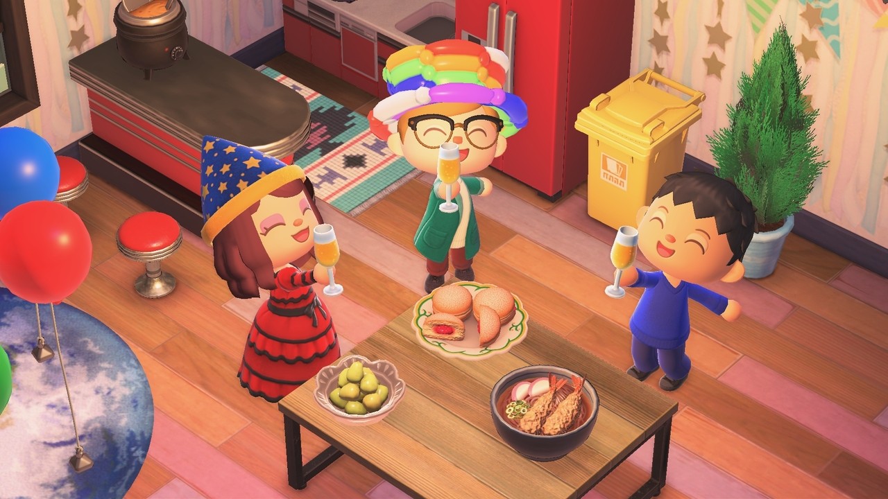 Reminder: it’s New Year’s Eve in Animal Crossing: New horizons today