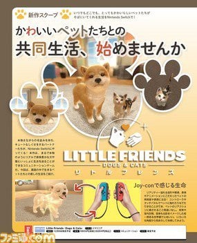 Little Friends Dogs & Cats Nintendo Switch Imagineer Used Japan Training  Game