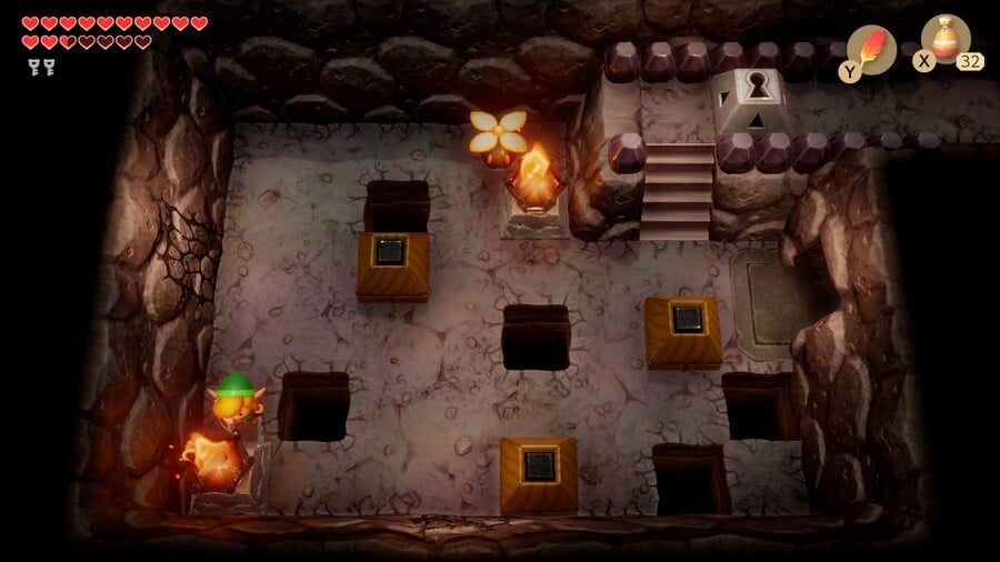 Third room on the way to the Miniboss