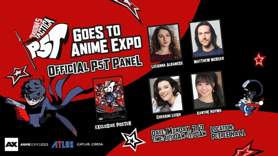 Persona 5 Tactica Anime Expo Panel