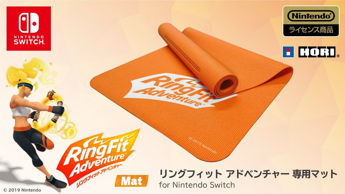 Hori Is Releasing An Exercise Mat For Ring Fit Adventure