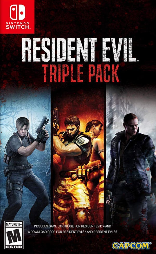 resident evil triple pack switch digital