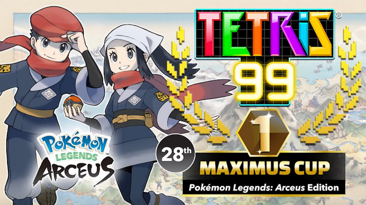 Tetris 99 Is Hosting A Pokémon Legends: Arceus Crossover Event Later This Week