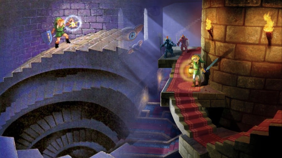 ALTTP and ALBW: Climbing the stairs(es)