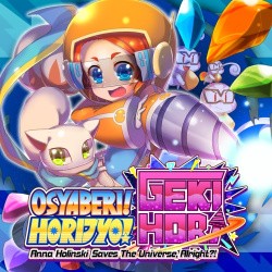 Osyaberi! Horijyo! Gekihori: Anna Holinski saves the universe, alright?! Cover
