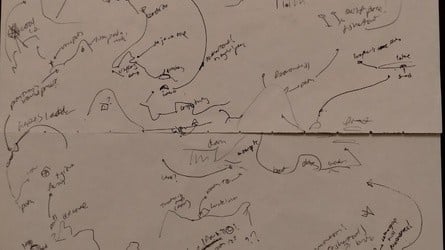 A Highland Song map