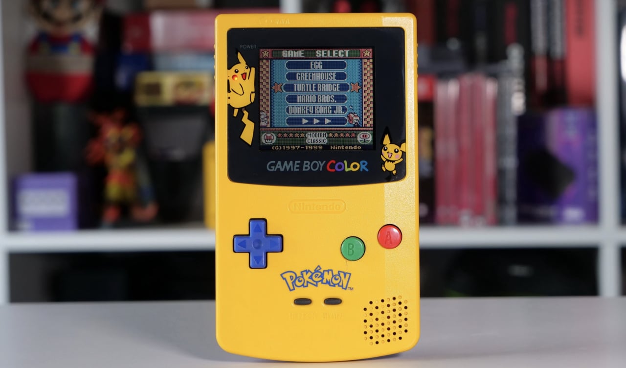 Random: Custom-Made Pokémon Yellow Game Boy Rug Looks Comfy As