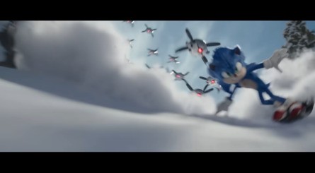 Sonic Film 2 Sonic Snowboard