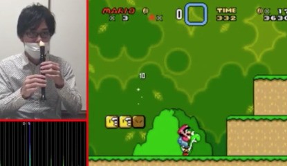 Meet The Man Who Plays Super Mario World With His Nose