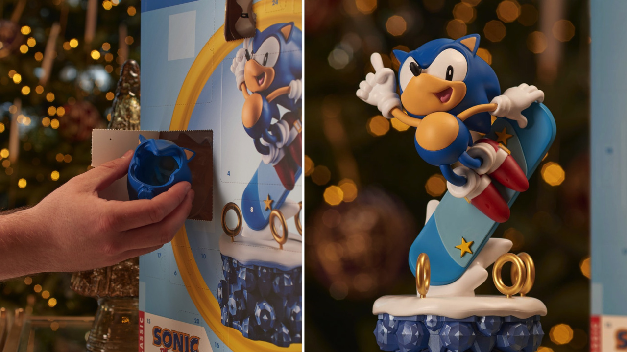 Build Your Own Sonic Statue With This Official Advent Calendar thumbnail