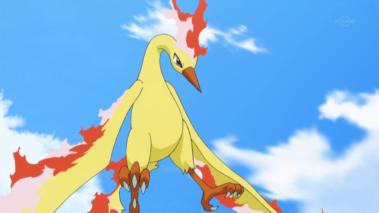 Moltres Kanto Region Legendary Birds for Pokemon Go - SHINY.