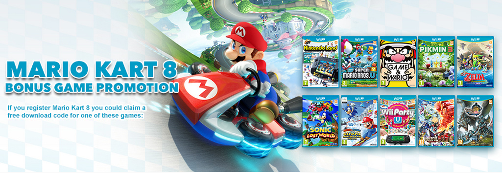 Mario Kart 8 Club Nintendo Promotion Offers A Free Wii U Game Nintendo Life