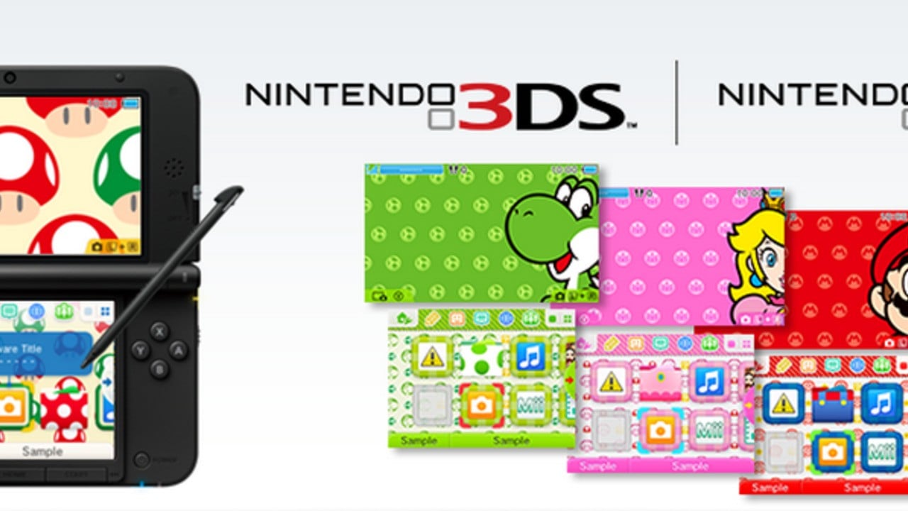 Video: a Look at All the 3DS HOME Menu Themes Nintendo