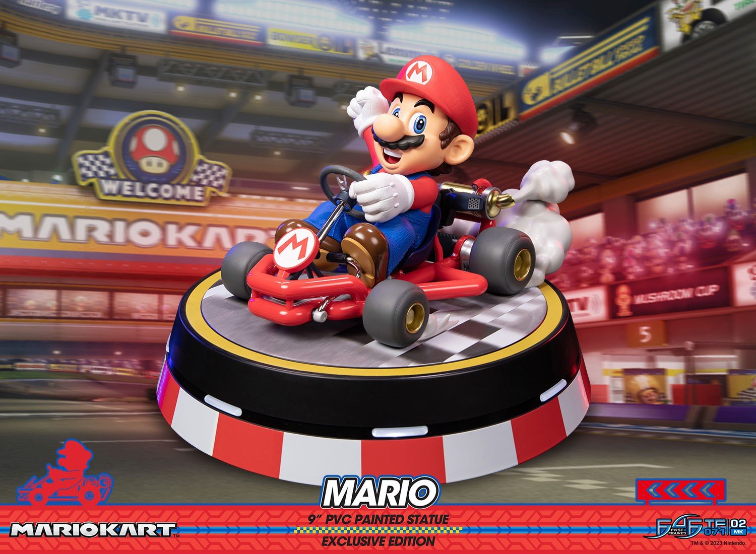 First 4 Figures Unveils Stunning New Mario Kart Statue, PreOrders Now