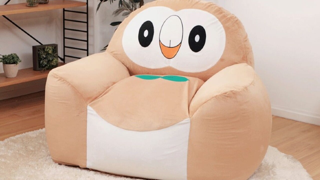 Random: This Cosy Rowlet Armchair Is The Perfect Cuddling Seat