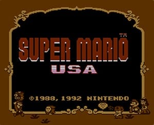 Super Mario USA is the Japanese release of Super Mario Bros. 2