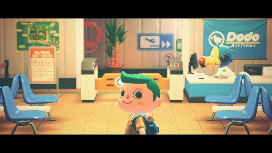 Ovedius' first trip to another island. After a year, it's not impossible that they're still cycling through the options at the check-in desk, waiting to get away...