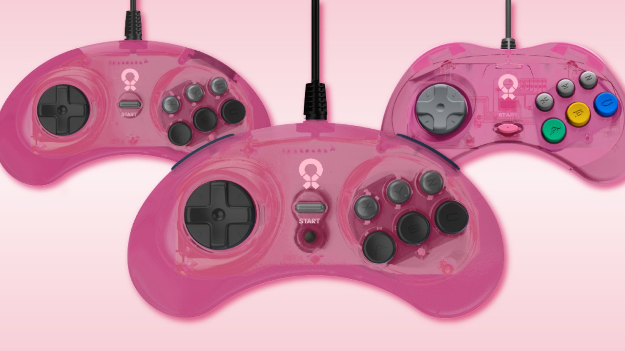 Grab An Officially-Licensed Pink Sega Controller And Join ﻿The Fight  Against Breast Cancer | Nintendo Life