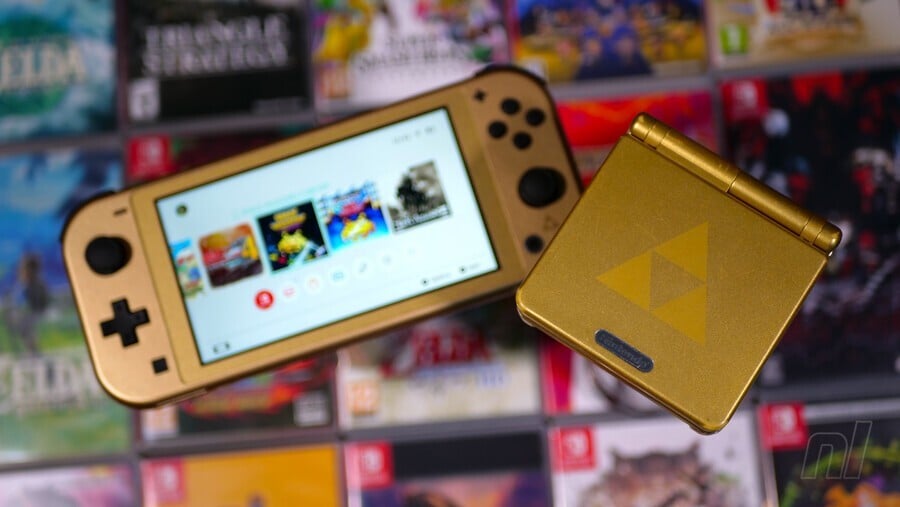 Gallery: Here's The Switch Lite Hyrule Edition In All Its Zelda-Themed Beauty 11