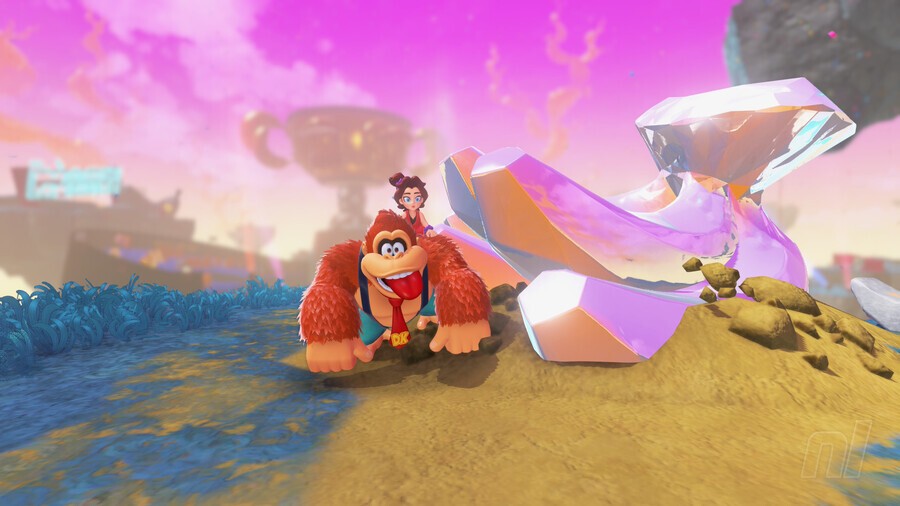 Donkey Kong Bananza Racing Layer Banandium Gems