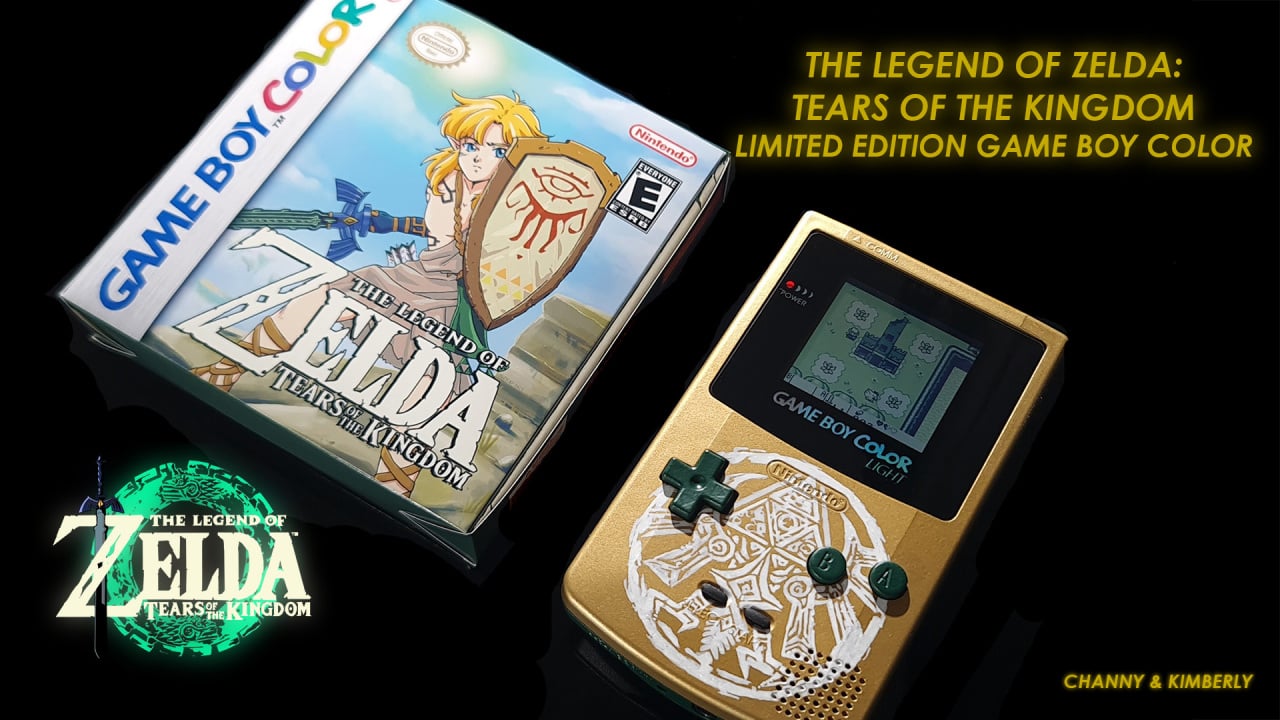 This is how Zelda: Tears of the Kingdom would look like if it was for Game  Boy Color