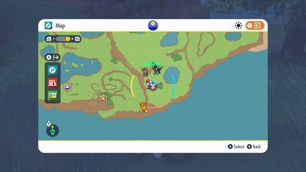 All Wild Tera Pokémon Locations > South Province > South Province Area Five Wild Tera Pokémon > Wild Tera Houndstone - 2 of 2