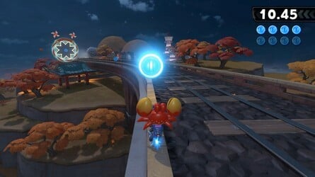 Mario Kart World - Blue Coins at Night